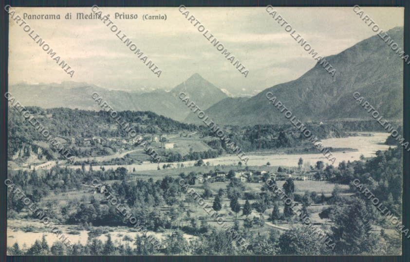 Udine Socchieve Mediis cartolina ZQ3783 – fronte