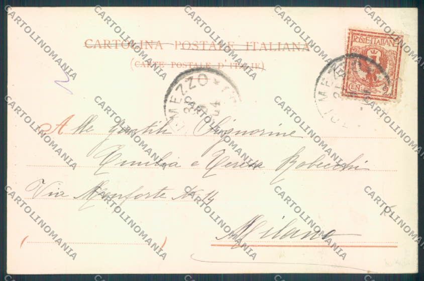 Udine Carnia Pecora cartolina ZQ3793 – retro