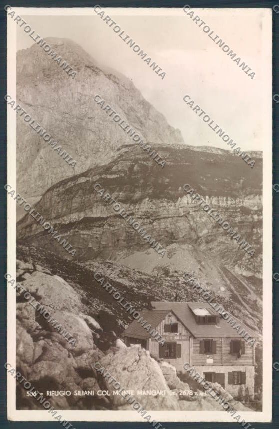 Udine Carnia Rifugio Siliani Foto cartolina ZQ3797 – fronte