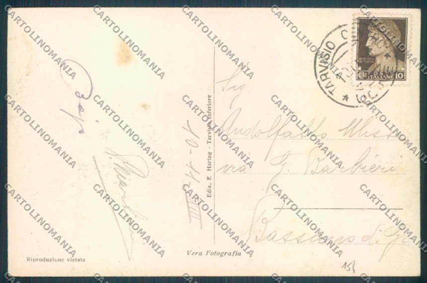 Udine Carnia Rifugio Siliani Foto cartolina ZQ3797 – retro