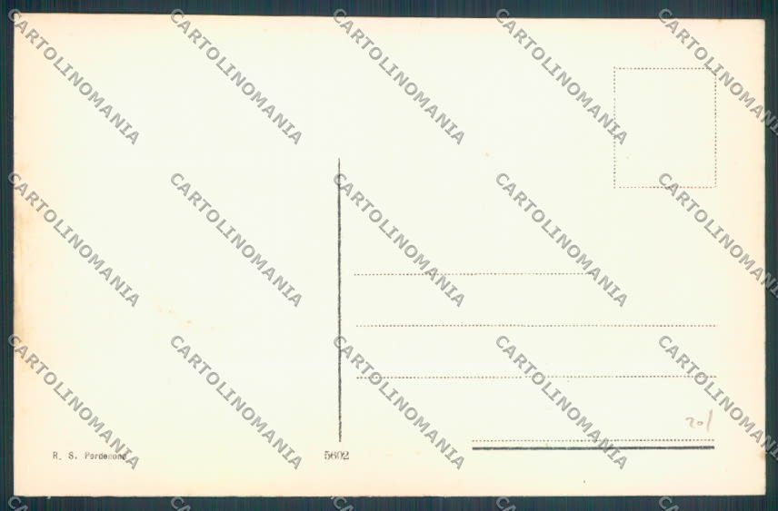 Udine Carnia Capra cartolina ZQ3806 – retro