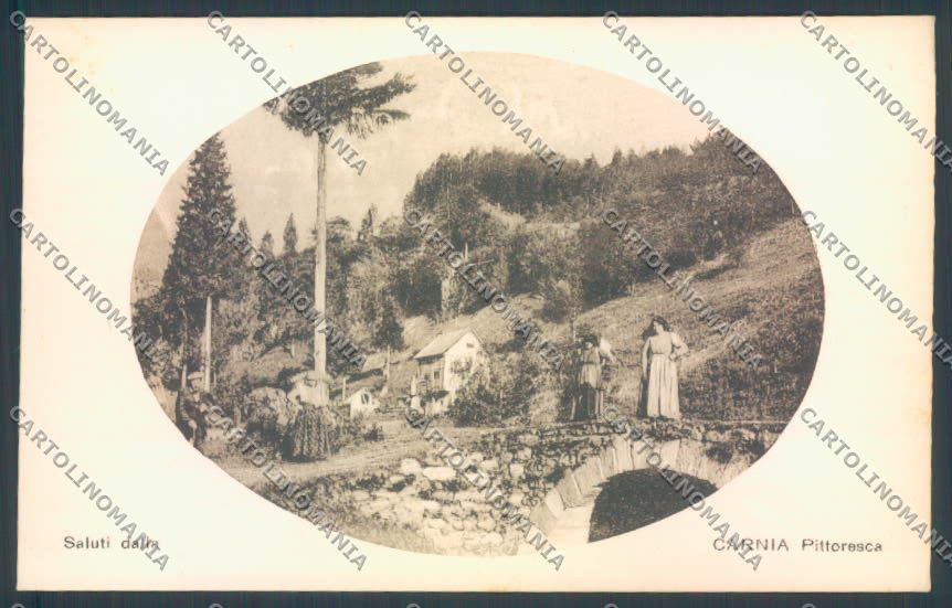 Udine Carnia cartolina ZQ3808 – fronte