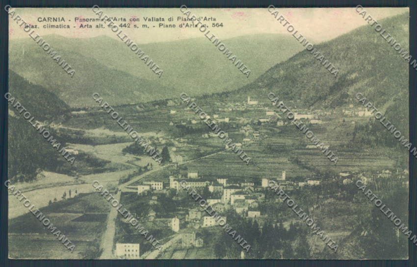 Udine Arta Terme cartolina ZQ3817 – fronte