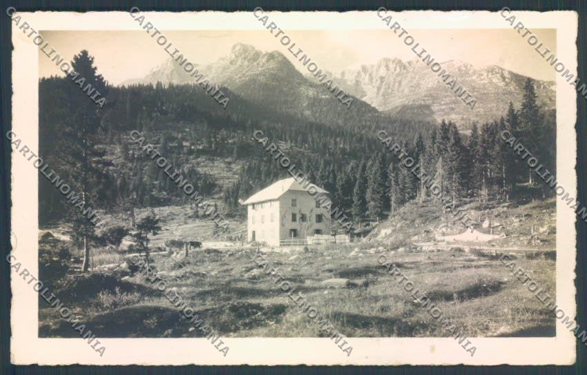 Udine Carnia Rifugio Nevea ABRASA Foto cartolina ZQ3827 – fronte