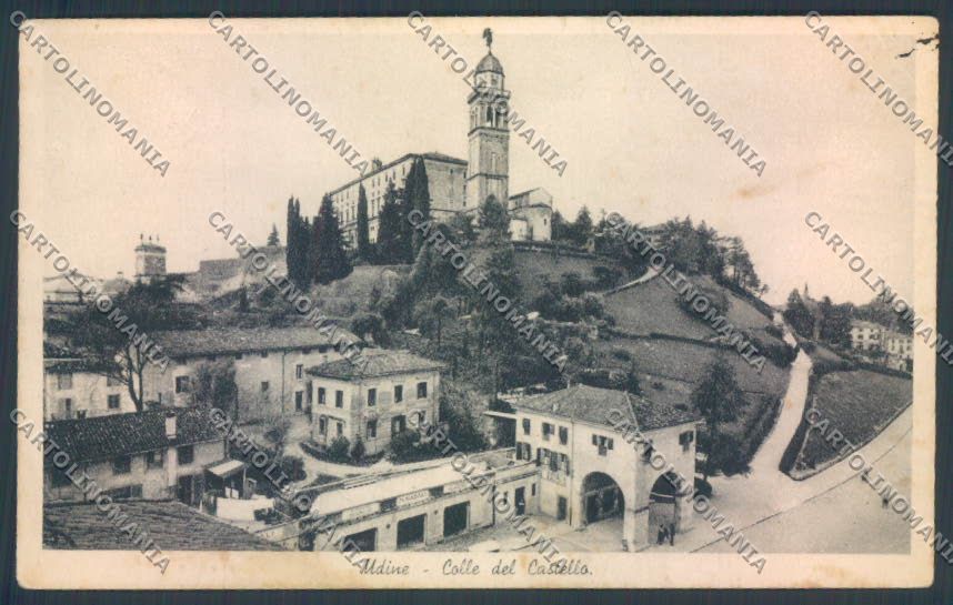 Udine Città PIEGHINE cartolina ZQ3998 – fronte