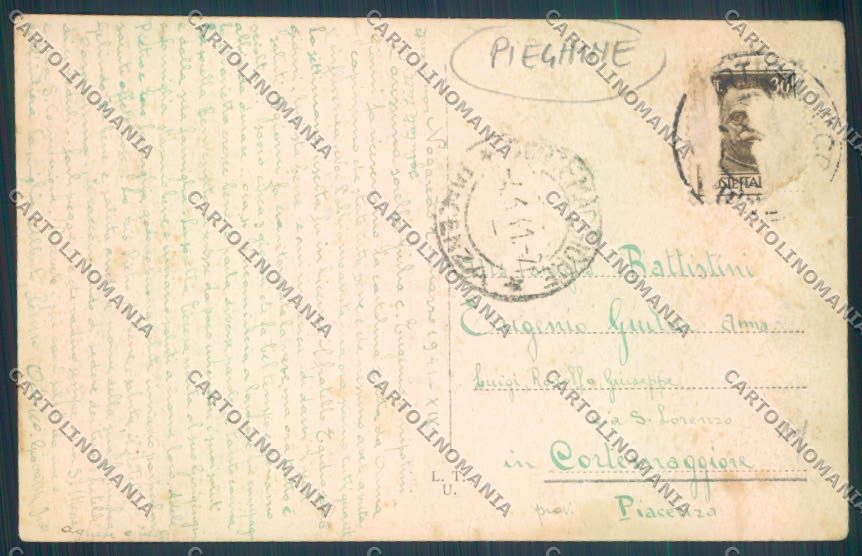Udine Città PIEGHINE cartolina ZQ3998 – retro