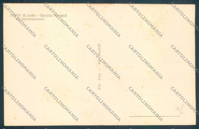 Udine Città Foto cartolina ZQ4028 – retro