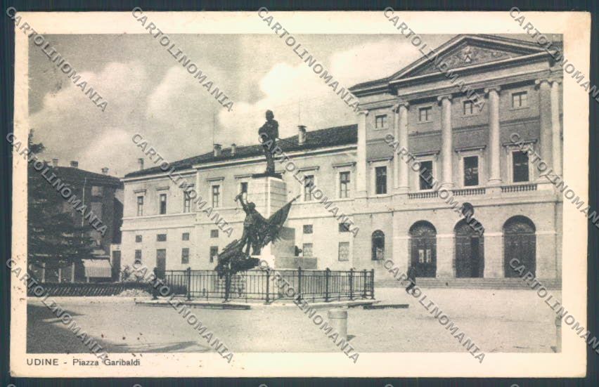 Udine Città Garibaldi cartolina ZQ4043 – fronte