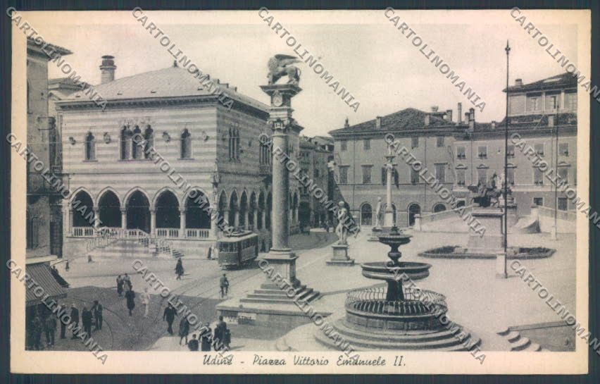 Udine Città Tram cartolina ZQ4053 – fronte