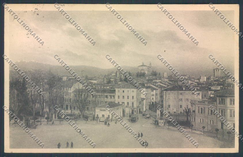 Udine Città Tram PIEGHINE cartolina ZQ4186 – fronte