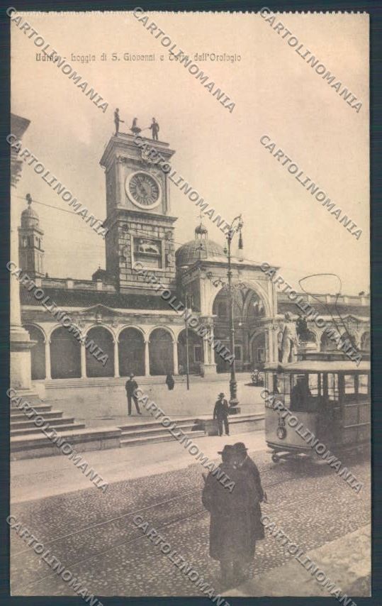Udine Città Tram cartolina ZQ4199 – fronte