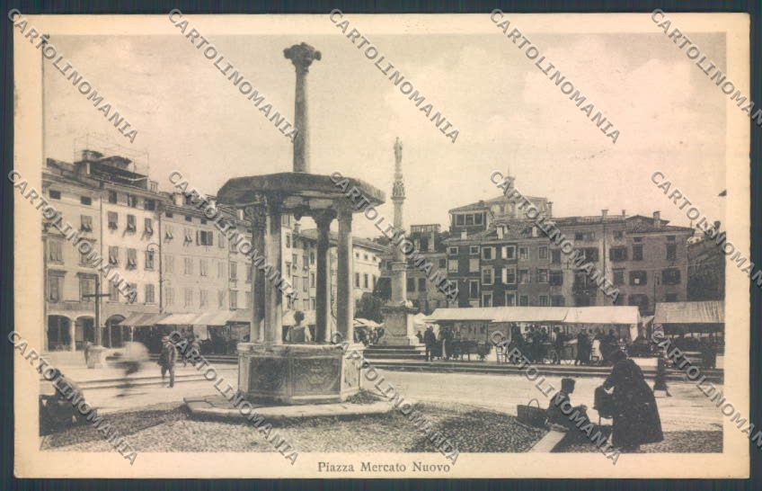 Udine Città Mercato cartolina ZQ4206 – fronte