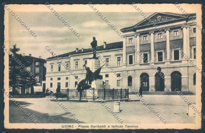 Udine Città Garibaldi Scuola cartolina ZQ4216 – fronte