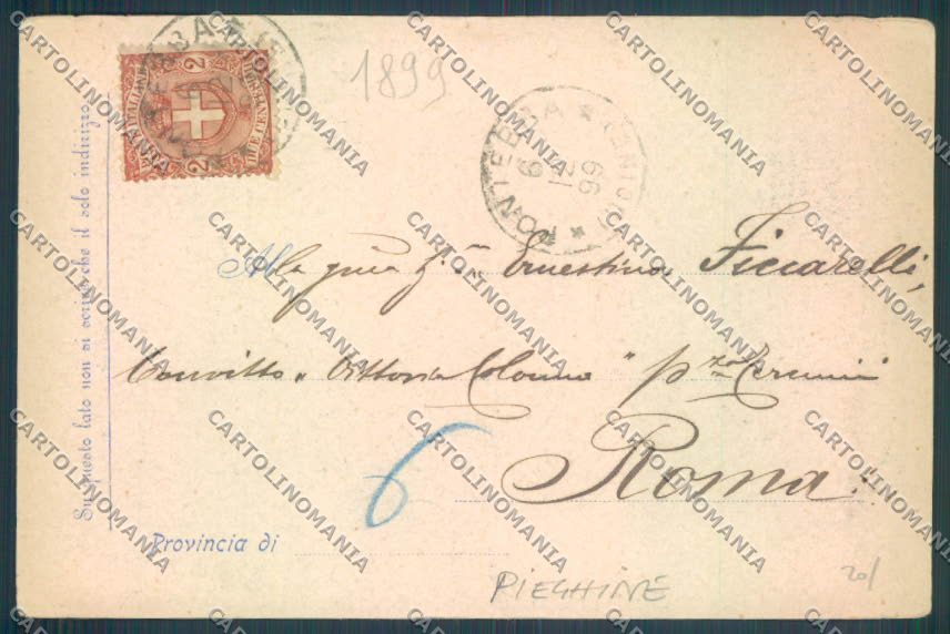 Udine Pontebba PIEGHINE cartolina ZQ4280 – retro