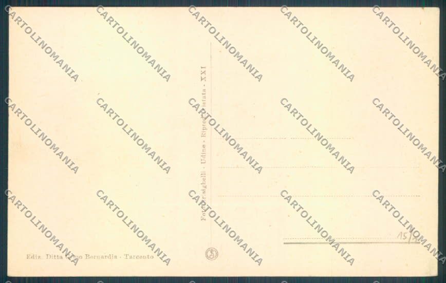 Udine Tarcento cartolina ZQ4302 – retro