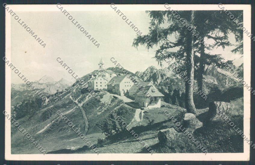 Udine Tarvisio Monte Santo di Lussari cartolina ZQ4312 – fronte