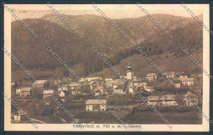 Udine Tarvisio cartolina ZQ4320 – fronte