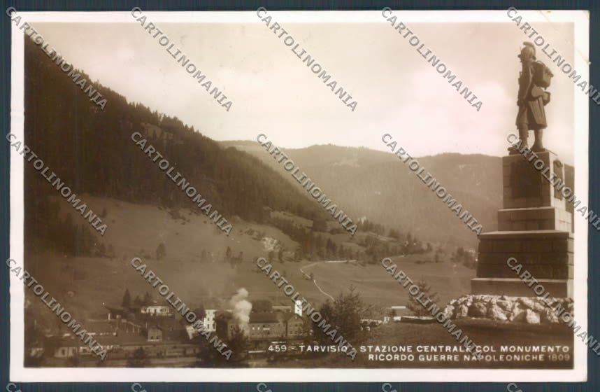 Udine Tarvisio PIEGHE Foto cartolina ZQ4325 – fronte