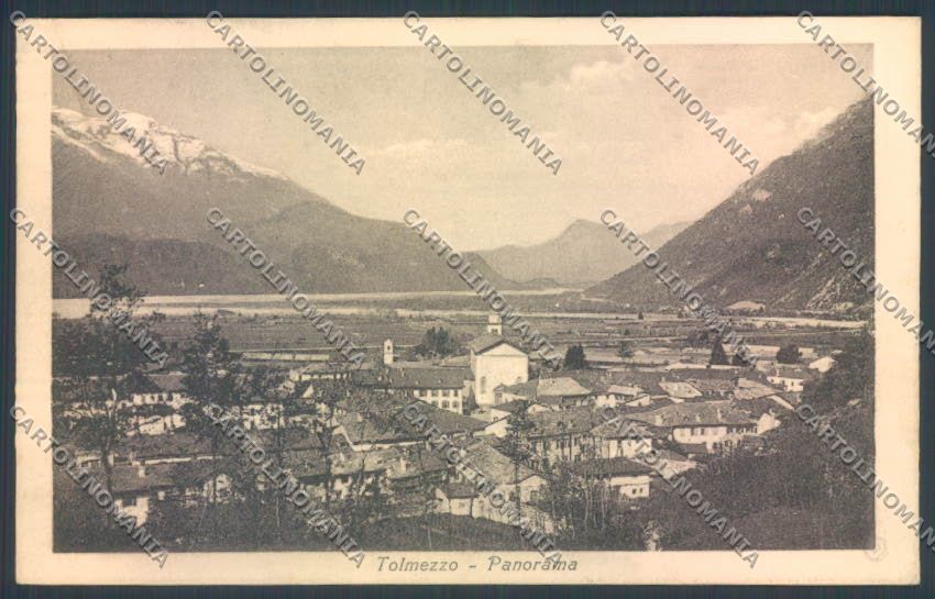 Udine Tolmezzo cartolina ZQ4331 – fronte