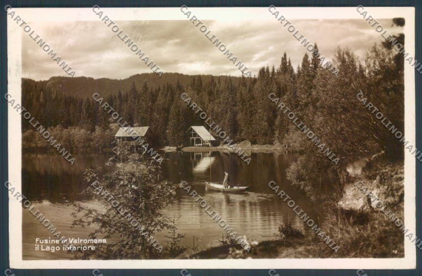 Udine Tarvisio Fusine in Varomana Barca Foto cartolina ZQ4344 – fronte
