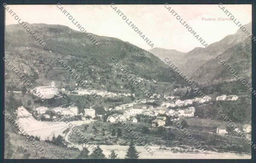 Udine Paularo cartolina ZQ4352 – fronte