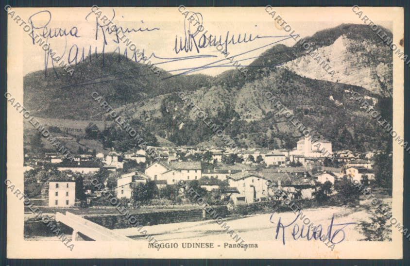 Udine Moggio Udinese cartolina ZQ4369 – fronte