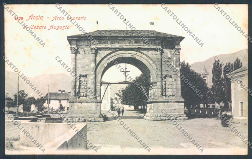 Aosta Città cartolina ZQ4385 – fronte