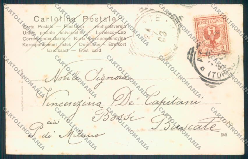 Aosta Città cartolina ZQ4386 – retro