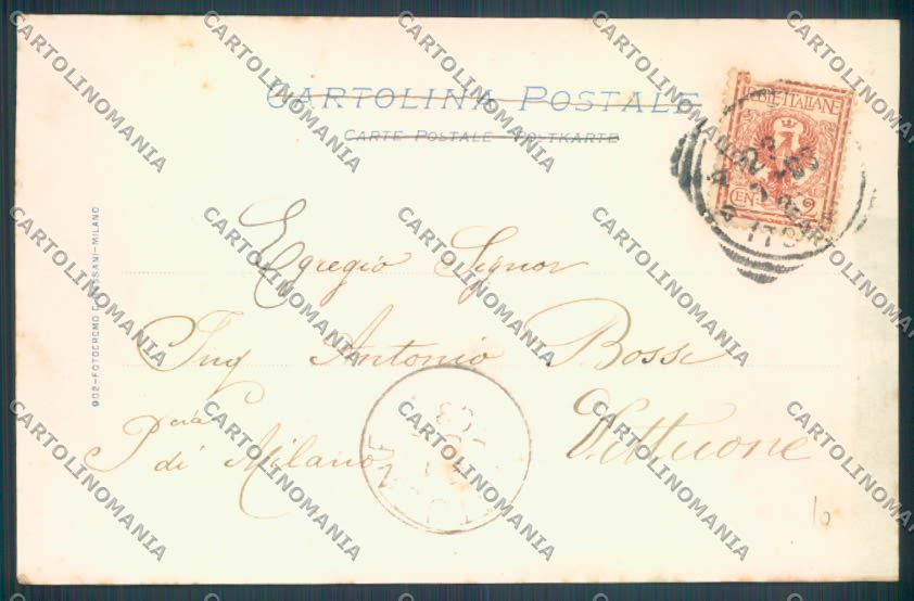Aosta Città cartolina ZQ4387 – retro