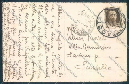 Aosta Città cartolina ZQ4394 – retro