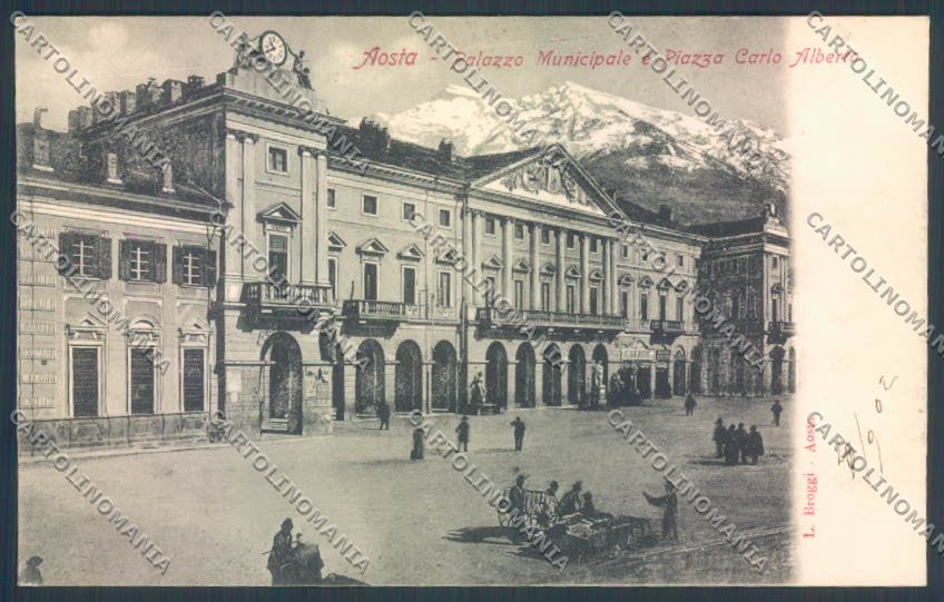 Aosta Città cartolina ZQ4395 – fronte