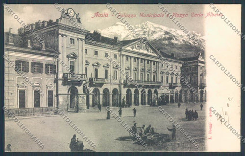 Aosta Città cartolina ZQ4395 – fronte