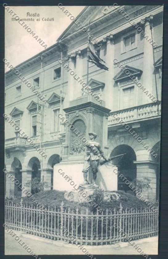 Aosta Città cartolina ZQ4396 – fronte