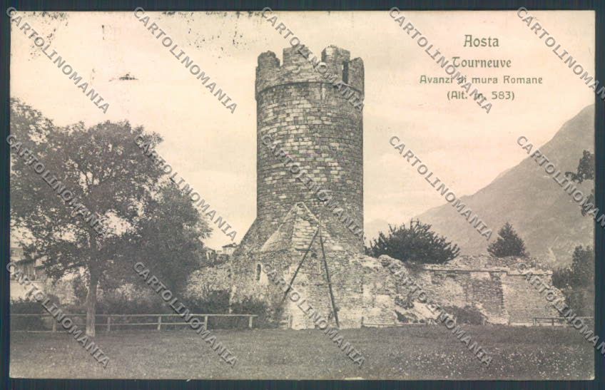 Aosta Città cartolina ZQ4397 – fronte