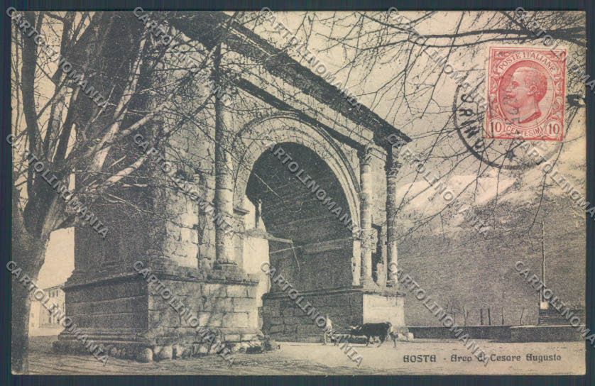 Aosta Città cartolina ZQ4401 – fronte