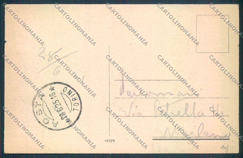 Aosta Città cartolina ZQ4401 – retro