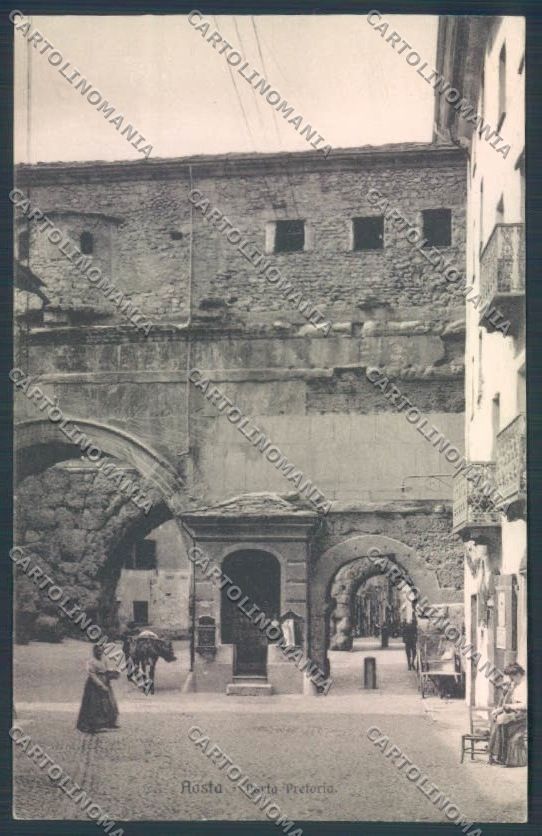Aosta Città cartolina ZQ4402 – fronte
