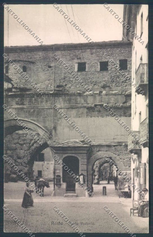Aosta Città cartolina ZQ4402 – fronte