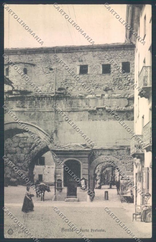 Aosta Città cartolina ZQ4403 – fronte