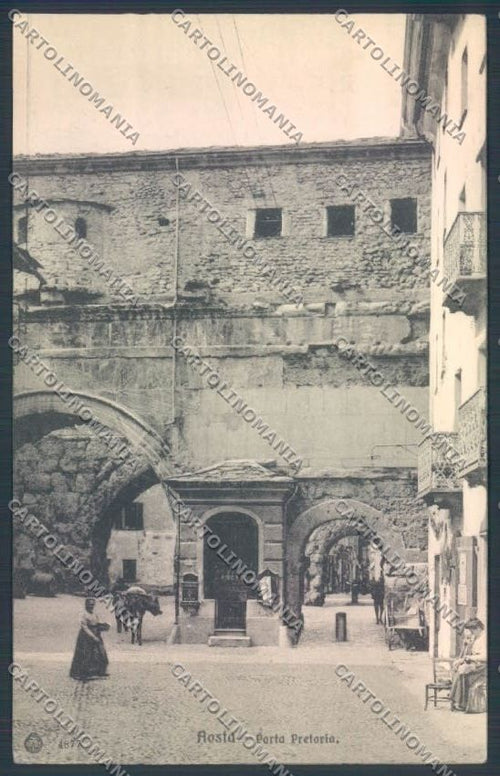 Aosta Città cartolina ZQ4403 – fronte