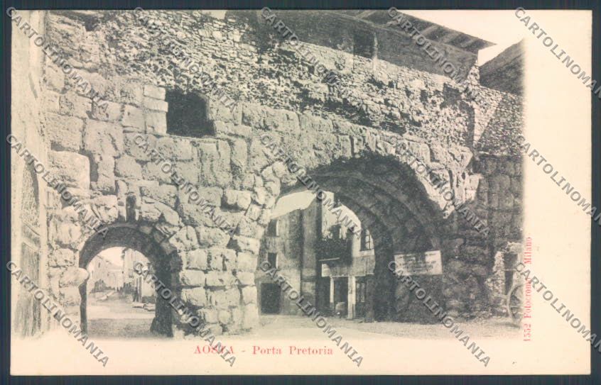 Aosta Città cartolina ZQ4404 – fronte