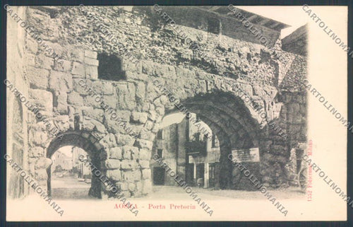 Aosta Città cartolina ZQ4404 – fronte