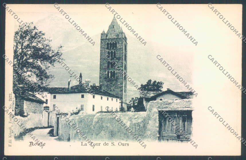 Aosta Città cartolina ZQ4415 – fronte