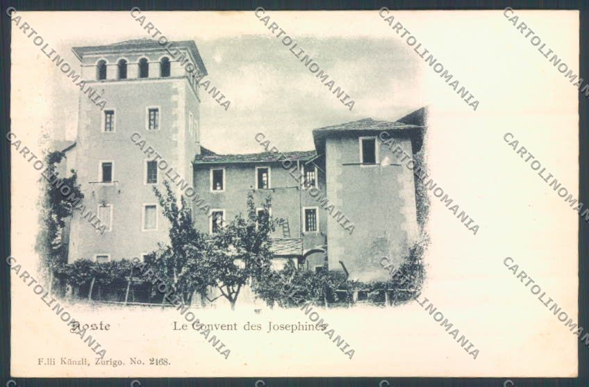 Aosta Città Convento cartolina ZQ4416 – fronte