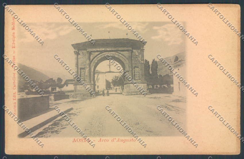 Aosta Città cartolina ZQ4418 – fronte