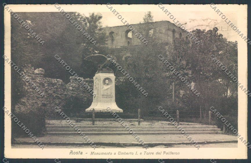 Aosta Città cartolina ZQ4420 – fronte