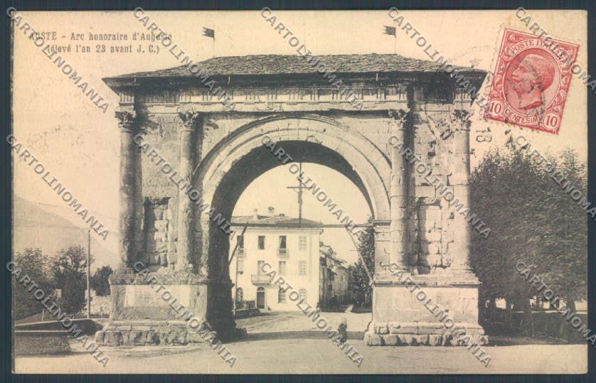 Aosta Città cartolina ZQ4423 – fronte