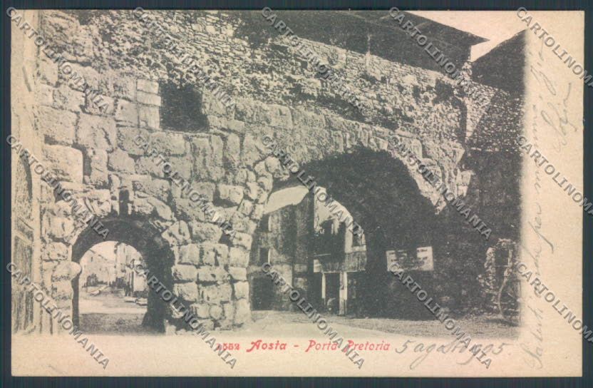 Aosta Città cartolina ZQ4426 – fronte