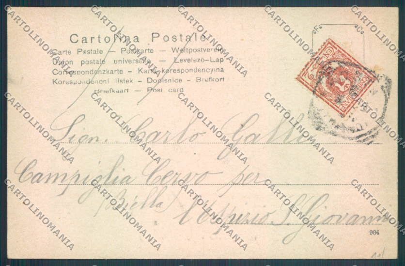 Aosta Città cartolina ZQ4426 – retro