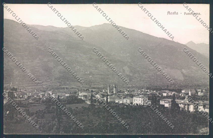 Aosta Città cartolina ZQ4428 – fronte